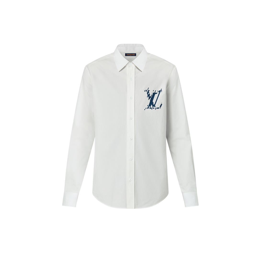 Camicia louis hot sale vuitton bianca